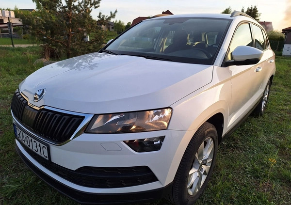 Skoda Karoq cena 67900 przebieg: 206000, rok produkcji 2018 z Przecław małe 407